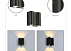 Светодиодный уличный настенный светильник LED PL-543-2 4x1W SAND BLACK 3000K IP54 183-03326