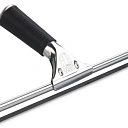 Металлический скребок для мытья окон с резиновой насадкой Window Squeegee