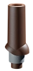Труба изл-110/500/ тёмно-коричневый