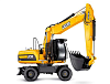 Колесный экскаватор JCB JS160W
