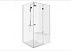 Закрытые душевые кабины 120x90 Rommy