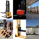 Ручной штабелер рохли 1 тонны, высота подъёма 300 см