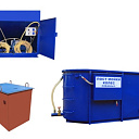 Двухпостовая автомойка колес и ходовой части спецавтотранспорта от компании INCOMAX