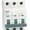 Автоматический выключатель VIKO трехполюсовый 3VTB