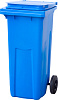 Мусорный контейнер 120 литров, синий