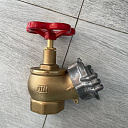 Пожарный вентиль ДУ-65, латунь