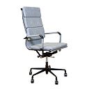 Кресло для персонала DELUXE (OT-8002H-BK) серый