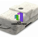 Противовесы (бетонные блоки) для фасадной люльки ZLP-630, 25 и 8 кг