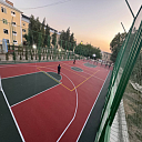 Услуги по установке резиновых напольных покрытий (толщина 1,5см)