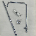 Смеситель 7574-81 стояк тонкий (нержавейка)