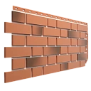 Фасадная панель Флемиш, красный жженый