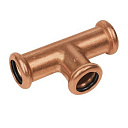 Тройник медный 22 пресс sanha