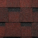 Ламинированная черепица серия Dragon Europa, красный