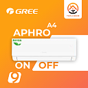 Кондиционер Gree APHRO A4 On/Off 9 белый