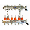 ICMA Коллектор для теплого пола евроконус    6 вых.