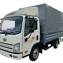 Автофургон бортовой с тентом FAW Tiger VR VUM1040, 15,2м³, дизель