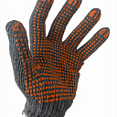 Перчатки рабочие х/б 45 гр с ПВХ