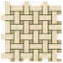 Настенная плитка Травертино Навона Мозаика Лаунж