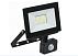 Прожектор СДО 06-50Д светодиодный черный с ДД IP54 6500K IEK
