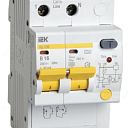 Автоматический выключатель дифференциального тока АД12М 2Р С 16-40 30мА ИЭК
