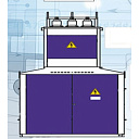 Трансформаторная подстанция тупиковая
 с воздушным вводом типа: КТП-ТВ -160/6(10)/0,4