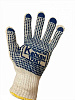 Перчатки рабочие х/б 65 гр С ПВХ