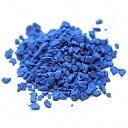 Напольное покрытие из резиновой крошки (голубое)