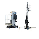 Одномачтовый вертикальный алюминиевый подъёмник GTWY1-12