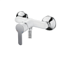 Смеситель CASELA CL52003W (белый) для душевой кабины