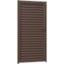 Калитка в алюминиевой раме с роллетным профилем