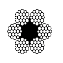 Канат стальной d - 39,5 мм