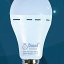 Лампа светодиодная LED 12W DUSEL с аккумулятором
