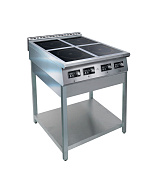 Плита индукционная Luxstahl ПИ 4-98 с подставкой Фото #4343982