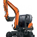 DOOSAN DX55W колёсный экскаватор