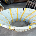 Чаша сферическая для конусной дробилки КСД КМД 1200-2200