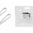 Дюбель-хомут ДХК-25 для круглого кабеля 19-25мм нейлон белый (100шт) TDM