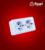 Розетка с заземлением Dusel 2 DU-46