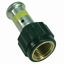 Муфта ВР, ПВДФ пресс (газ), 20x3/4"