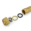 Муфта ремонтная латунная с внутренней резьбой ду 15 (1/2") general fittings
