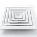 Квадратный потолочный диффузор РАД