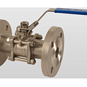 Фланцевый шаровой кран из нержавеющей стали V-3F (AISI304) / DN25