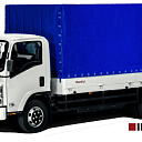 Грузовой автомобиль бортовой с тентом ISUZU NQR 90L-L