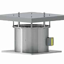 Осевые вентиляторы свежего воздуха кровельного типа