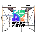 Леса строительные, для ремонта и обслуживания, снаружи и внутри, Китай
