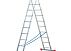 Двухсекционная алюминиевая лестница Sarayli 2×10