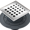 Душевой трап "DROPS 1 MASK" 15х15 (комбин. затвор)