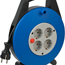 Удлинитель на катушке с ручкой 10 метров; 4 розетки 1093230