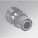 Муфта присоединительная с наружной резьбой, со втулкой