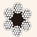 Канат стальной (6X19W+FC) d-16 мм