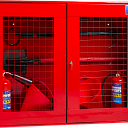 Шкафы внутренние для пожарного рукава и огнетушителя